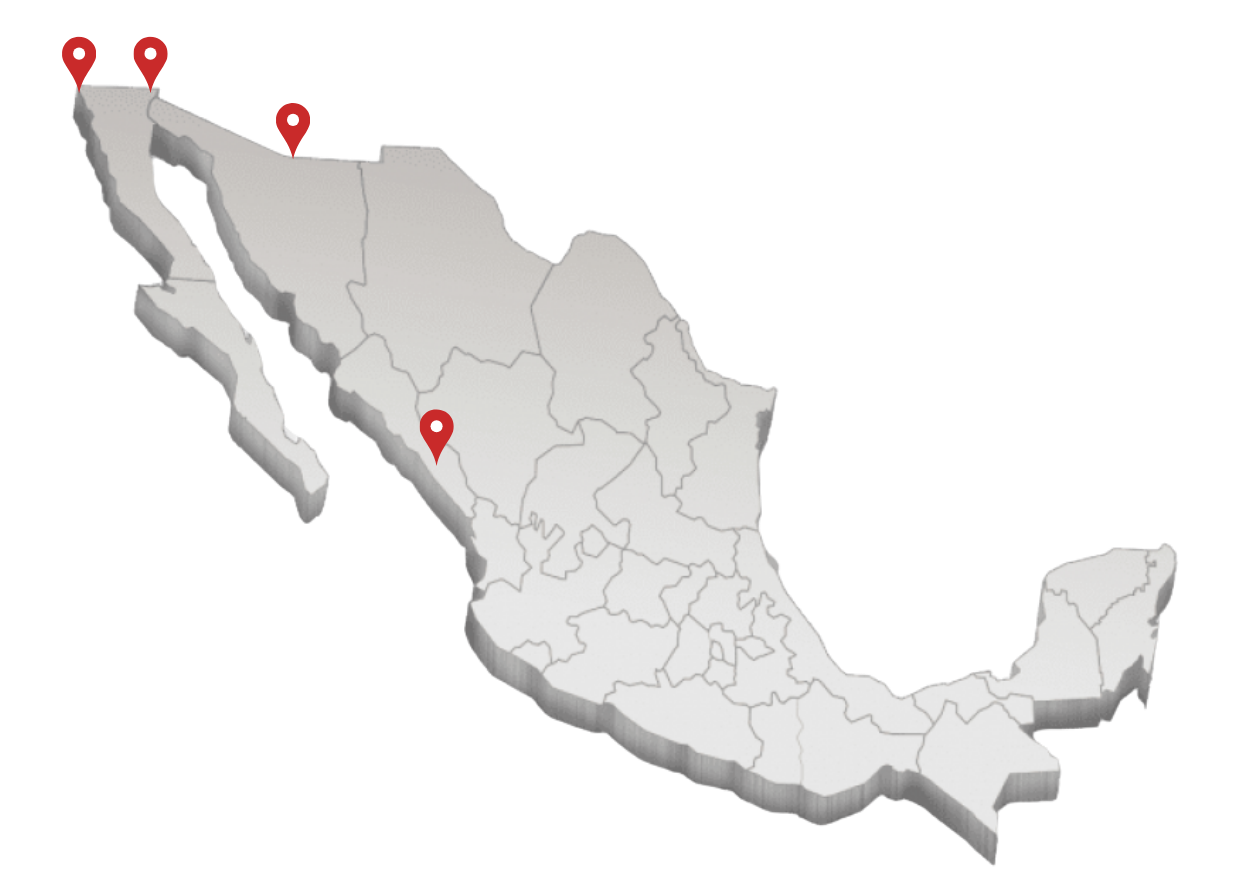 Mapa de ubicaciones Valverde